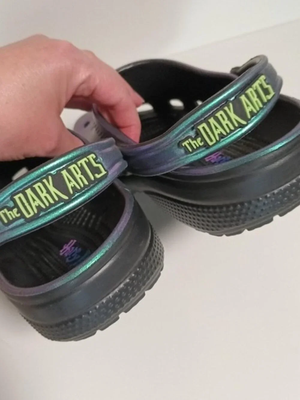 Crocs Harry Potter The Dark Arts Metallic Crocs Mens 7 Womens 9